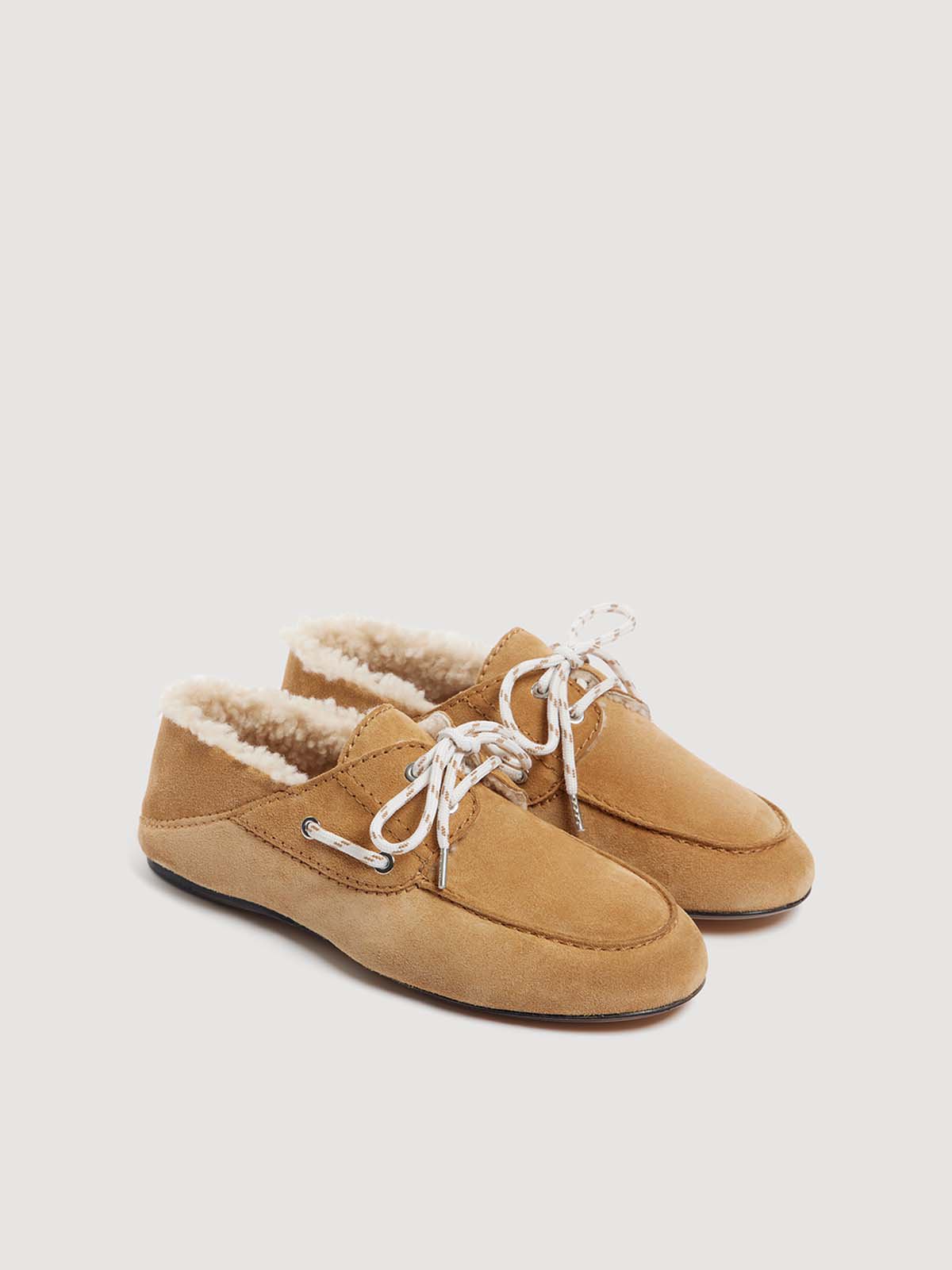 Sene Leather Shoes Camel