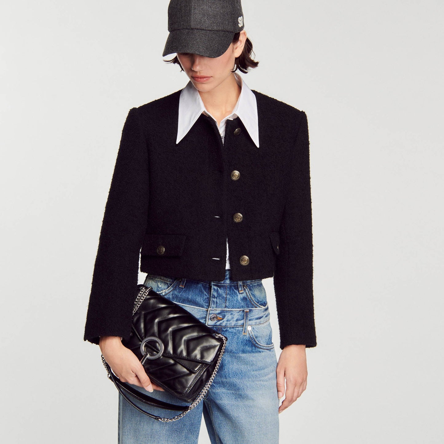 حقيبة ايزا باللون الأسود