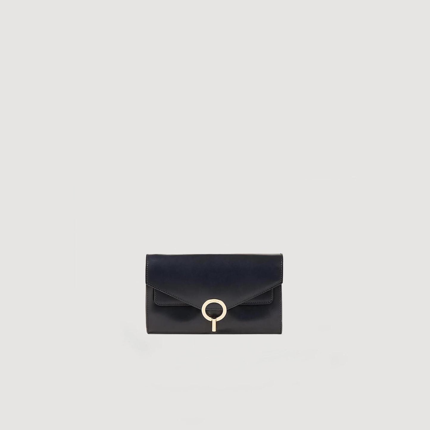 Yza Pocket Clutch Bag Black
