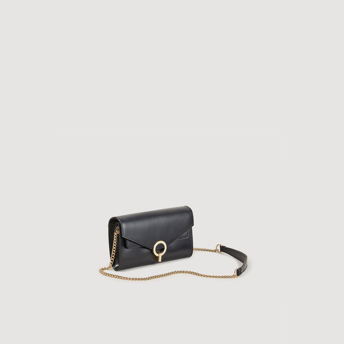 Yza Pocket Clutch Bag Black