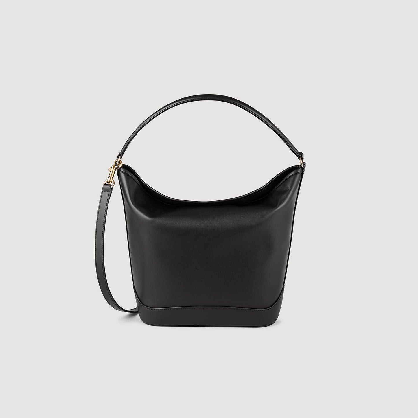 Tangoso Leather Bucket Bag Tangoso Black
