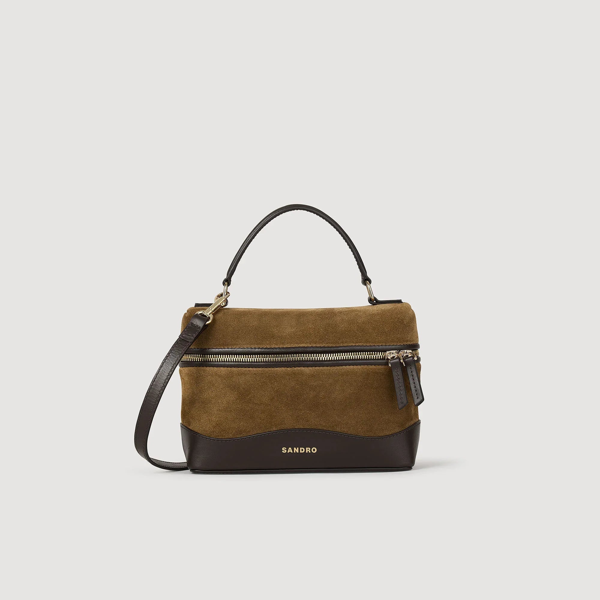Tangoso Leather And Suede Vanity Camel