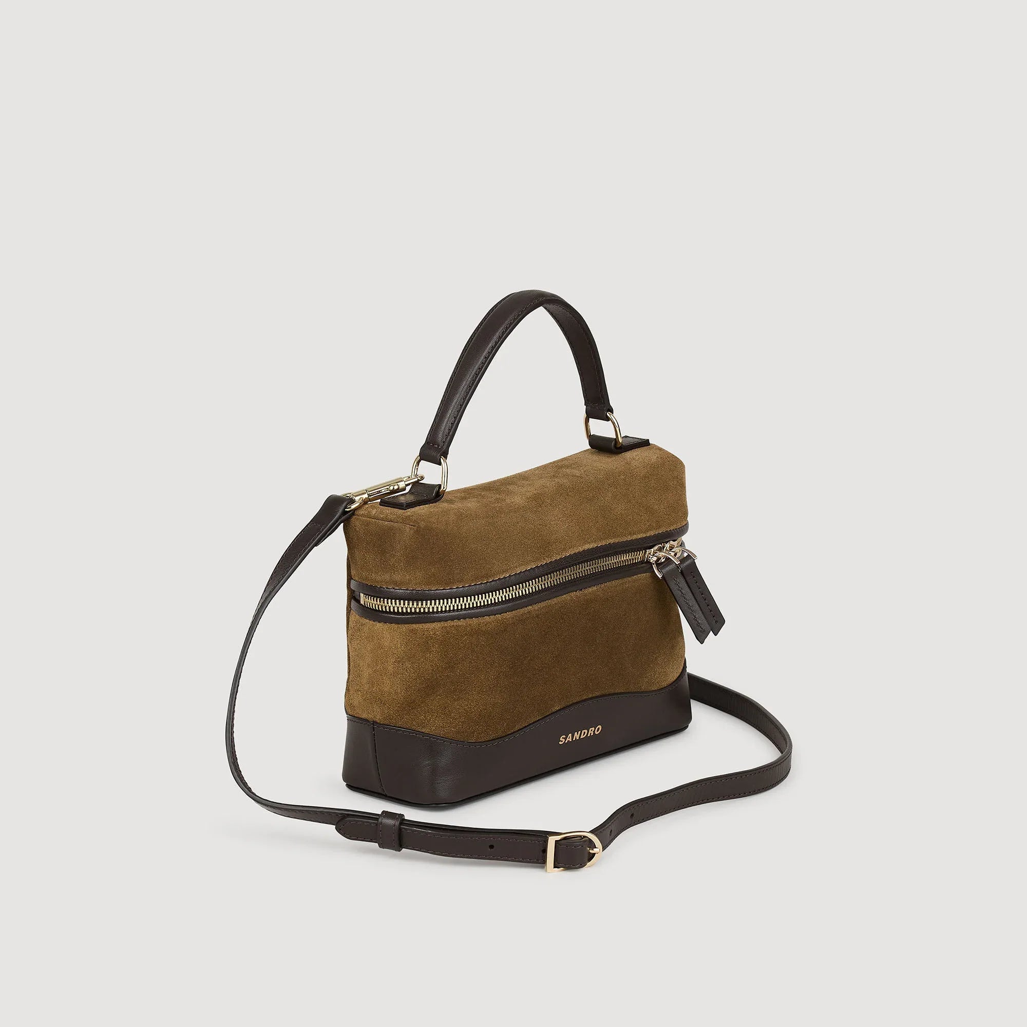 Tangoso Leather And Suede Vanity Camel