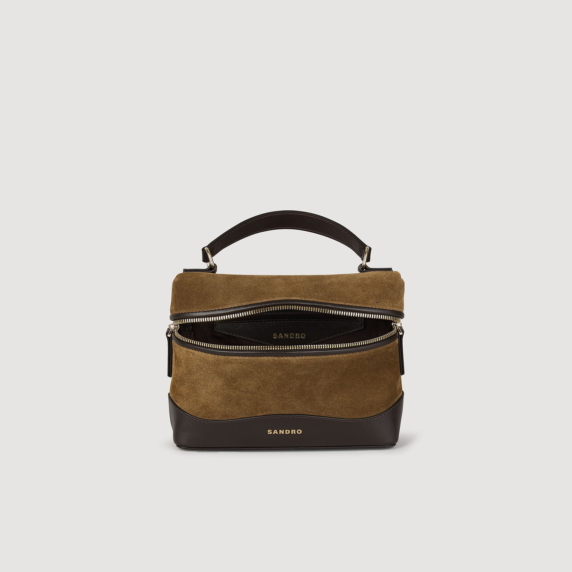 Tangoso Leather And Suede Vanity Camel