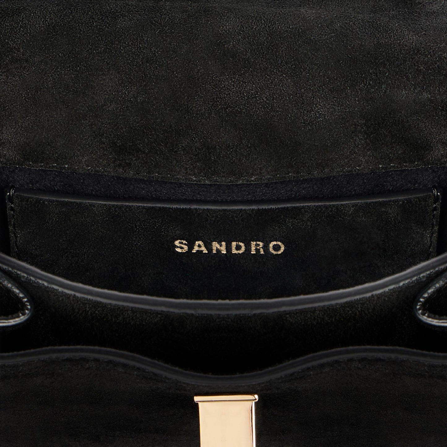 Le Mini Mambo Mini Mambo Suede Bag Black