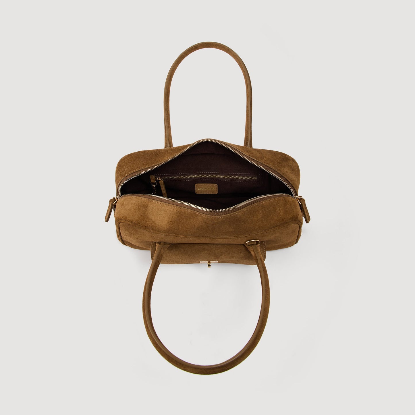 Ezmehralda EZMEHRALDA suede bag Beige