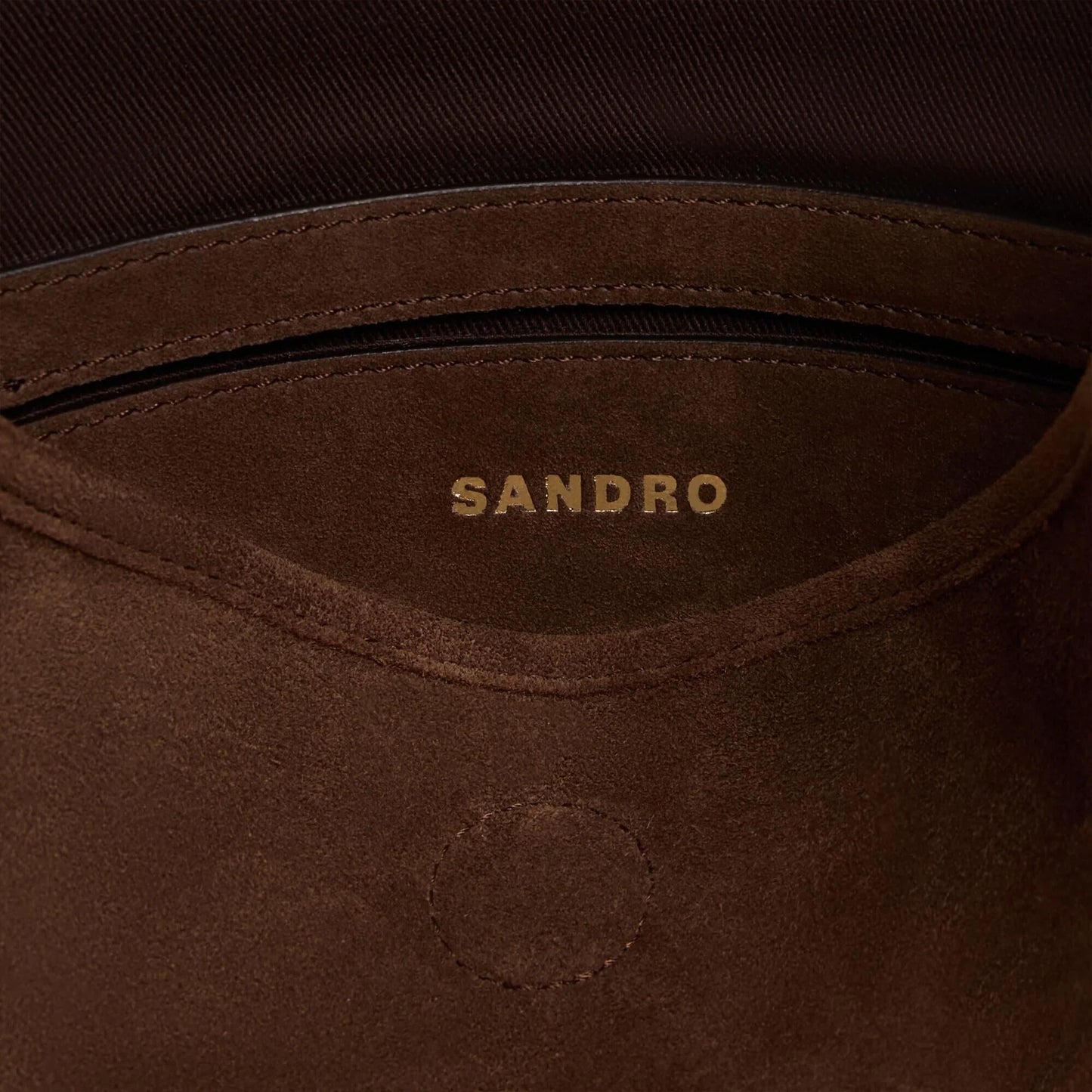 Tangoso Tangoso Suede Bucket Bag Brown