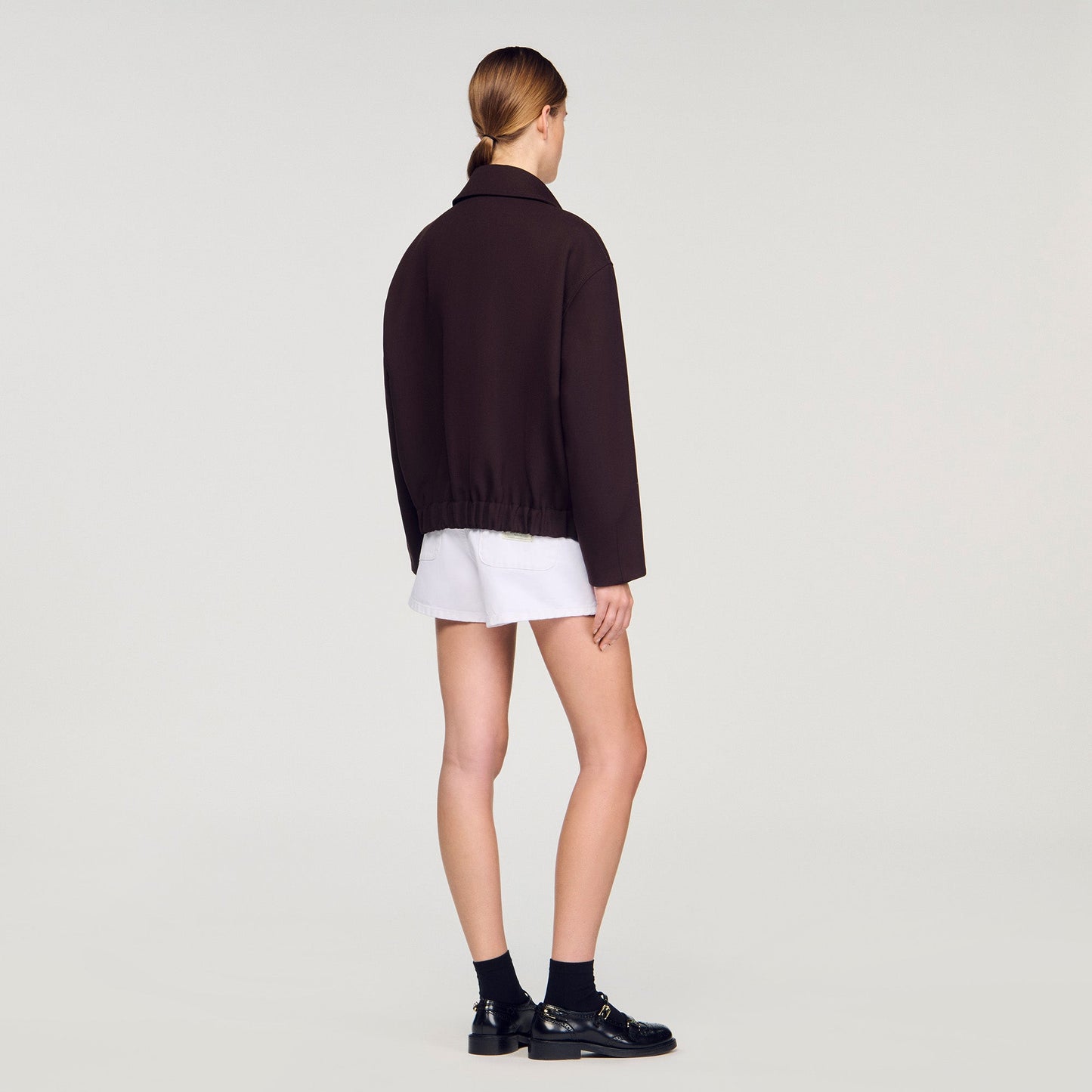 Oversized Jacket Brown