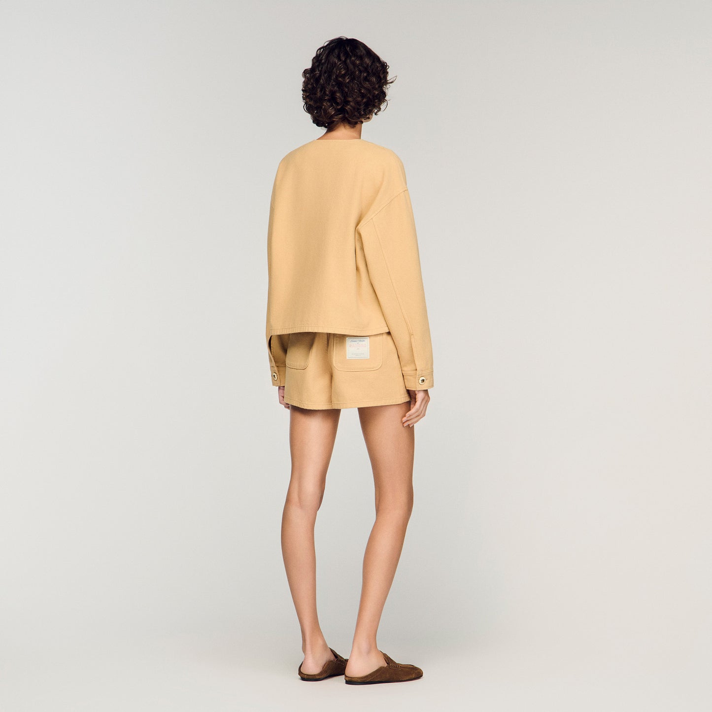 Dallas Denim Jacket Beige