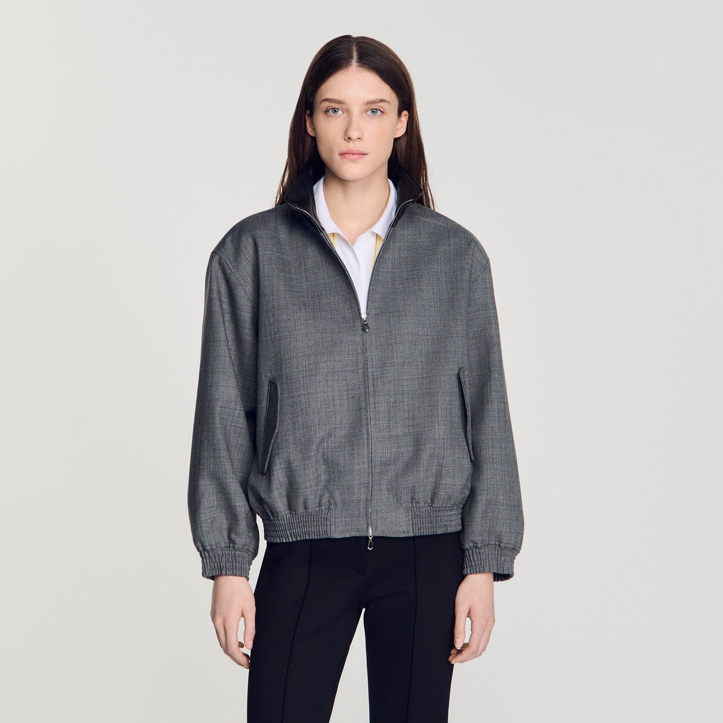 Pelagia Tailored Jacket Grey
