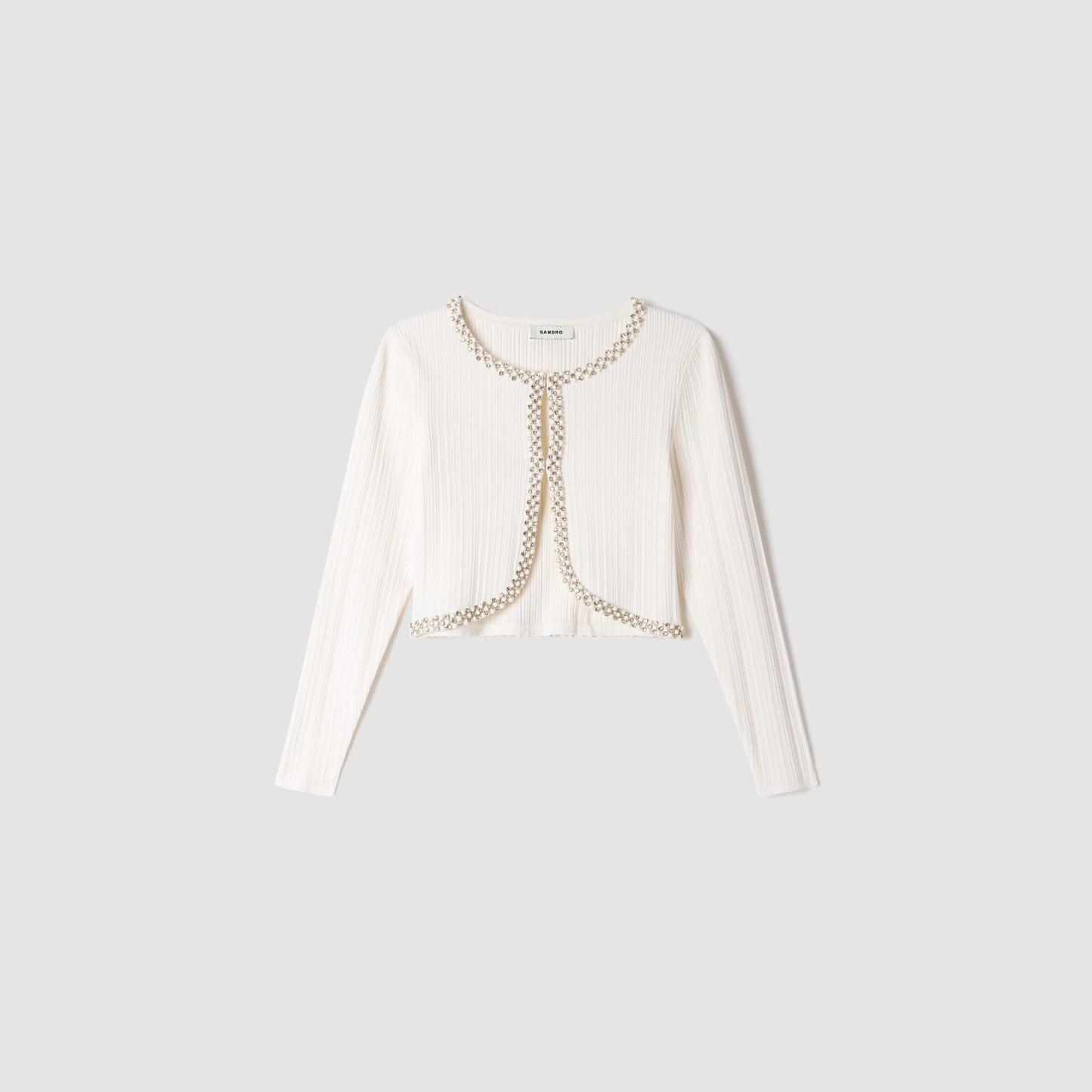 Borealia Knit Cardigan White