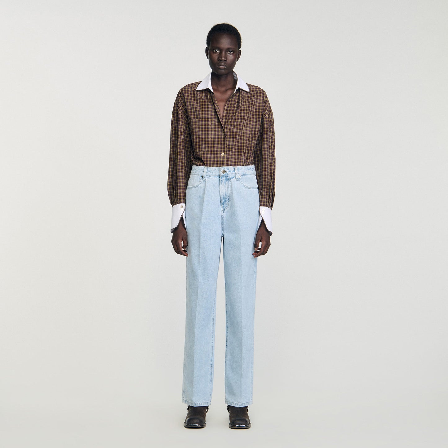 Mael Straight-Leg Jeans Blue