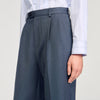 Naelo Striped Trousers Blue