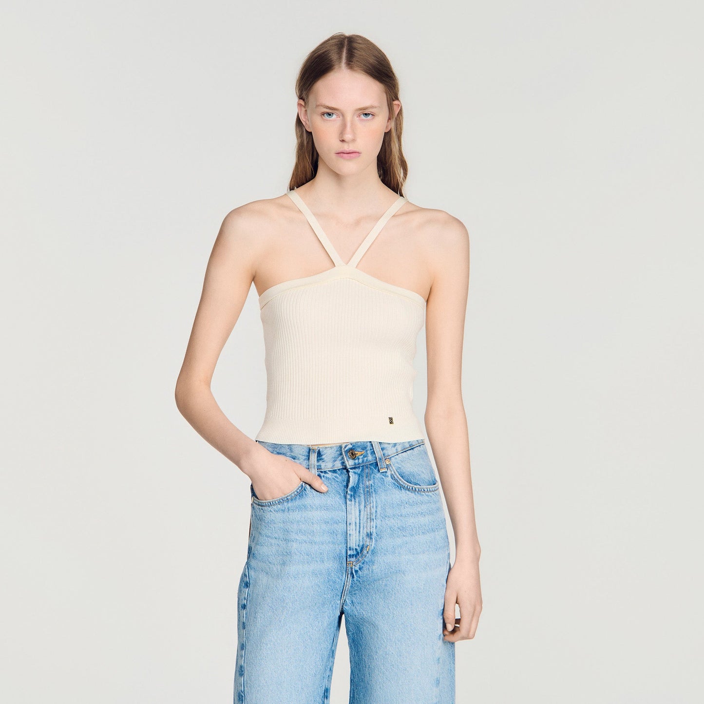 Arenadia Knit Jumper Ecru