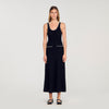 Manuella Beaded Dress Black