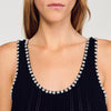 Manuella Beaded Dress Black