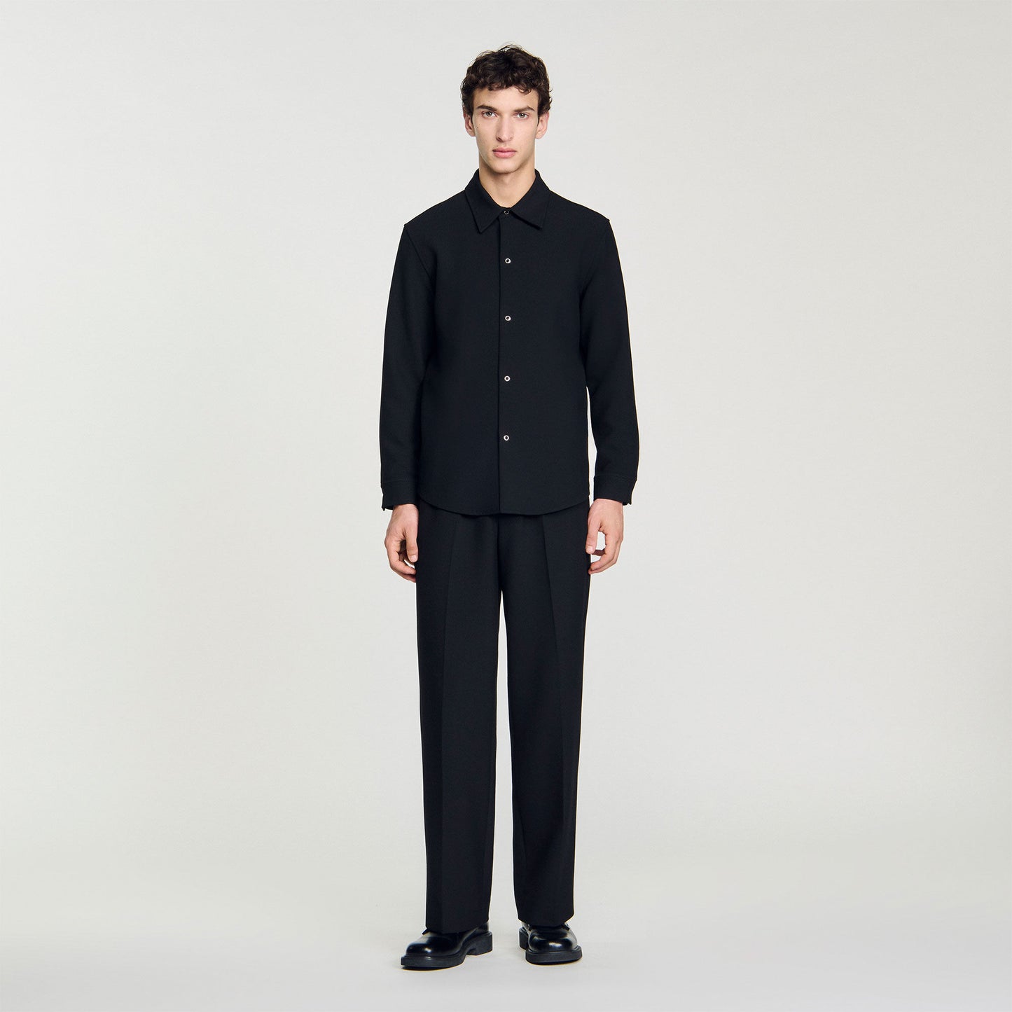 Long-Sleeved Shirt Black