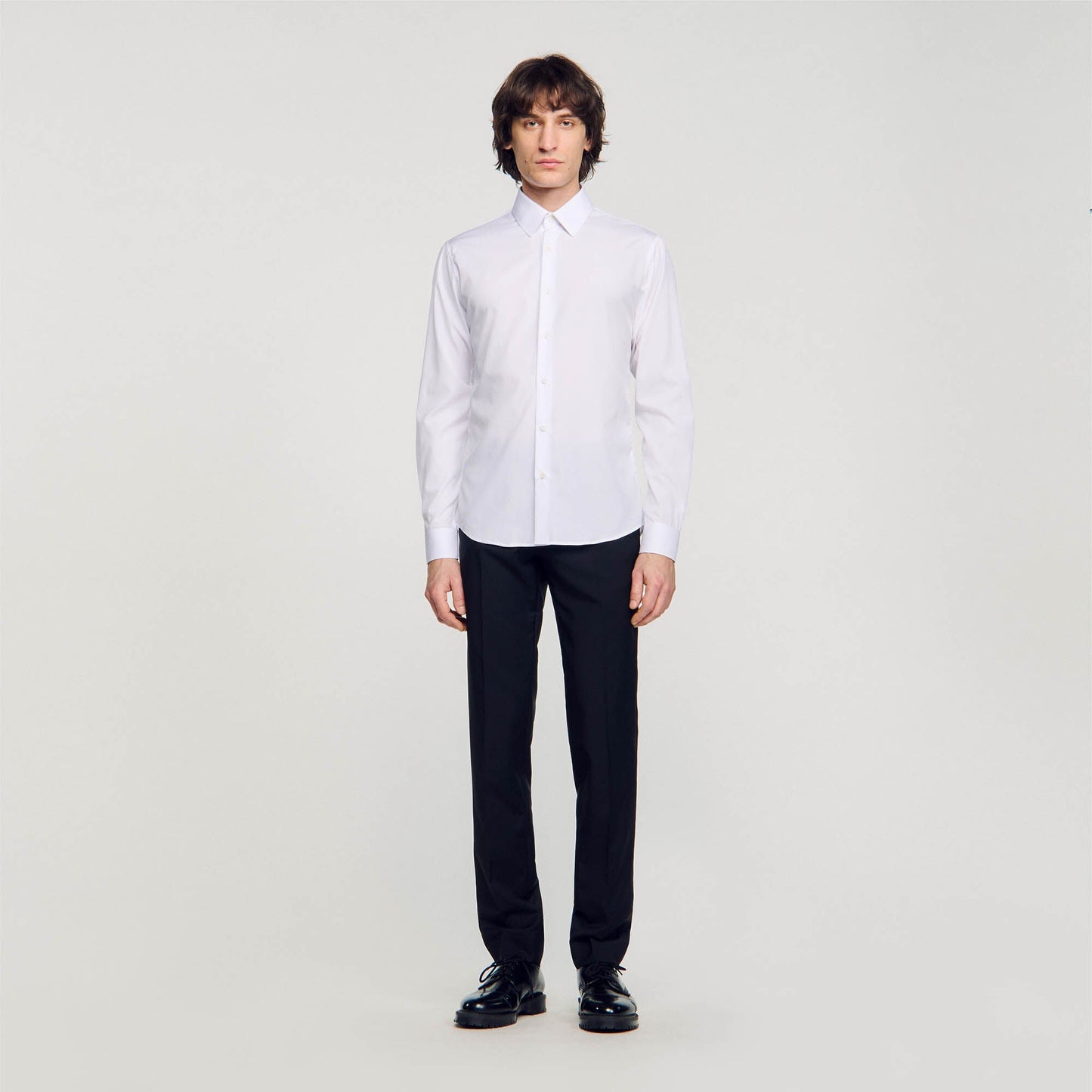 Long-Sleeved Shirt White