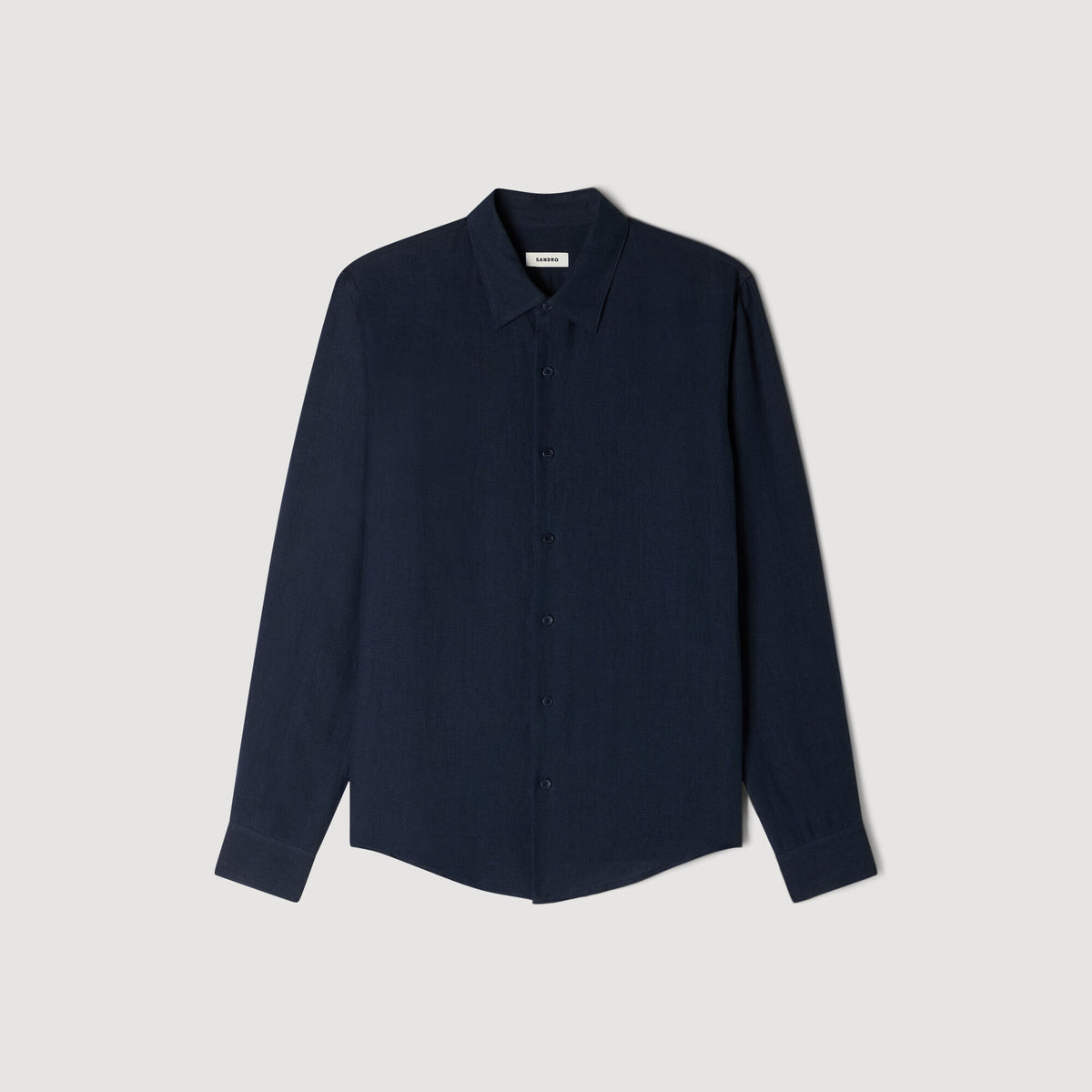 Linen Shirt Linen Shirt Navy Blue