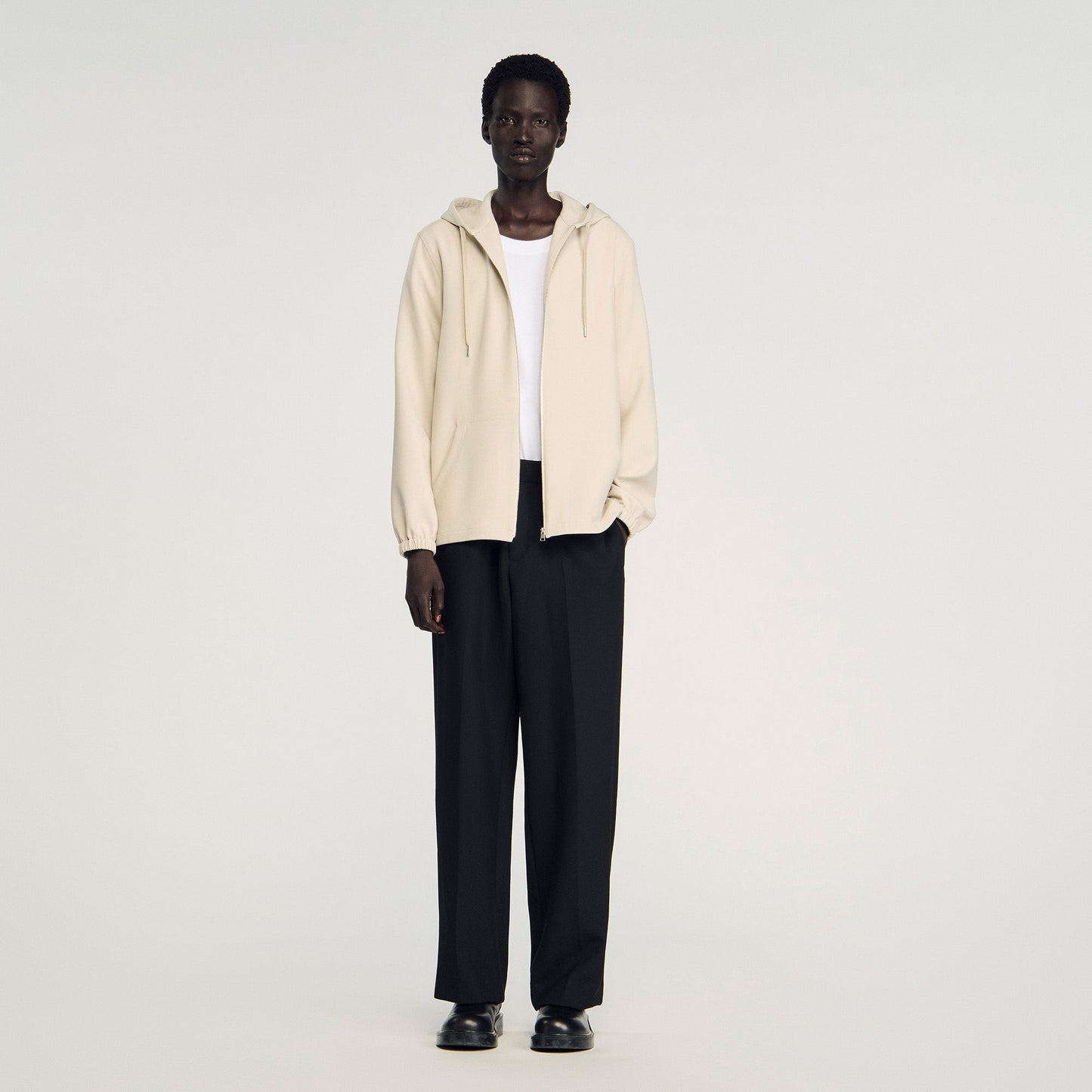 Hooded Shirt Putty