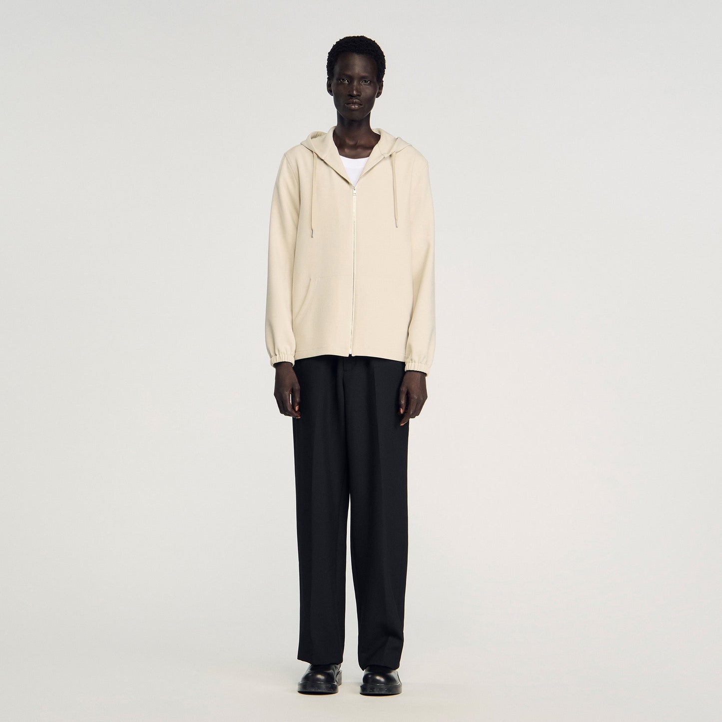 Hooded Shirt Putty