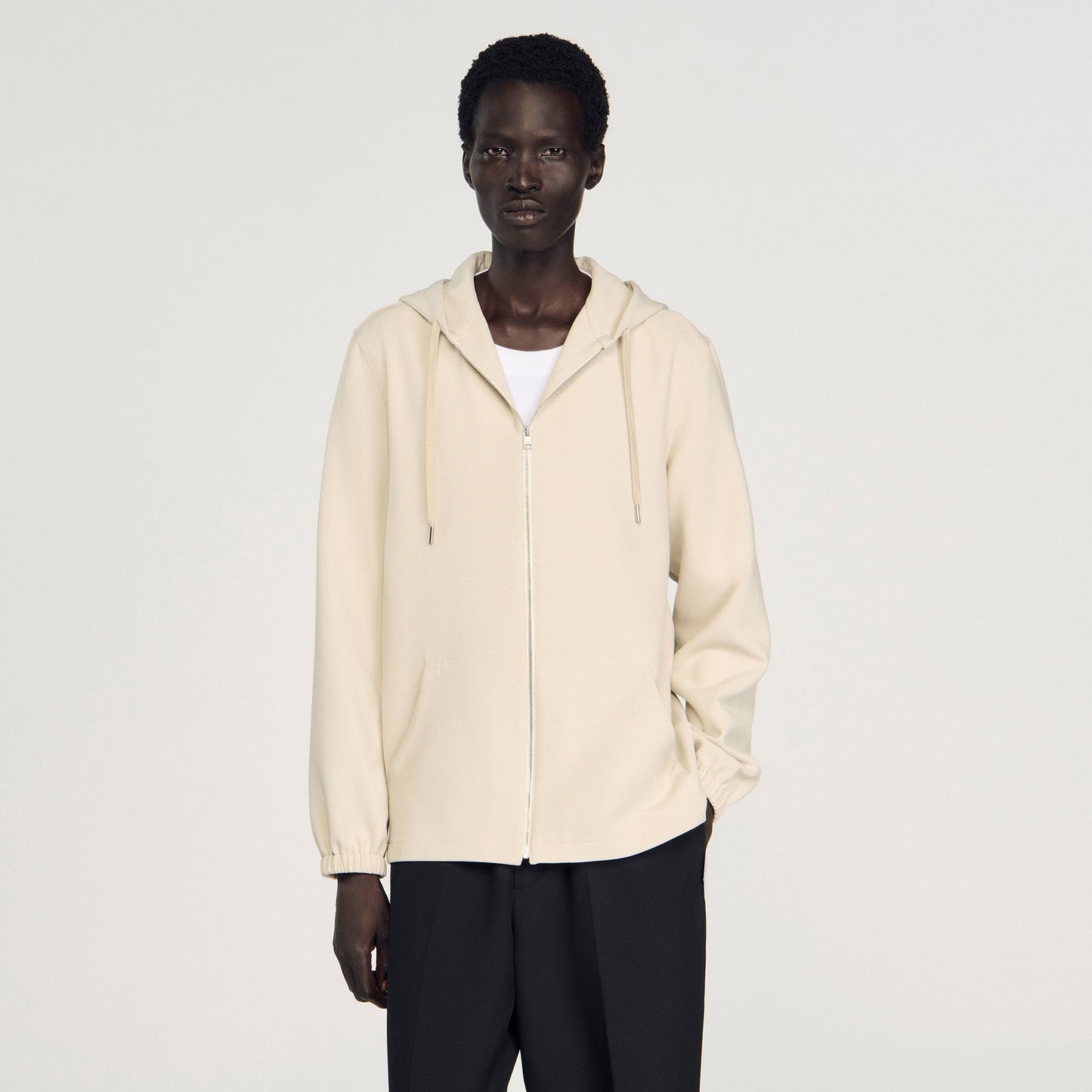 Hooded Shirt Putty