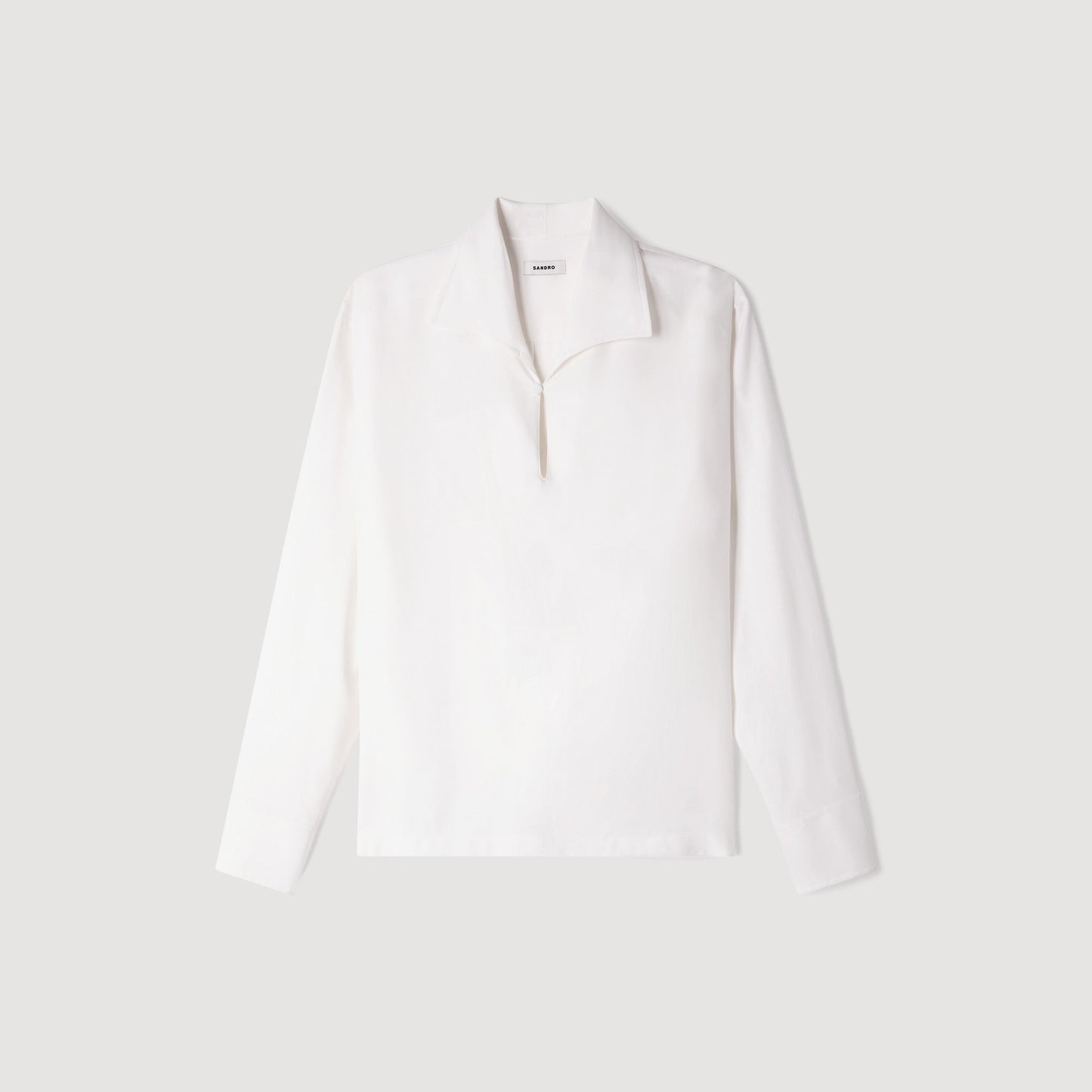 Tunisia Shirt Tunic-Effect Shirt White