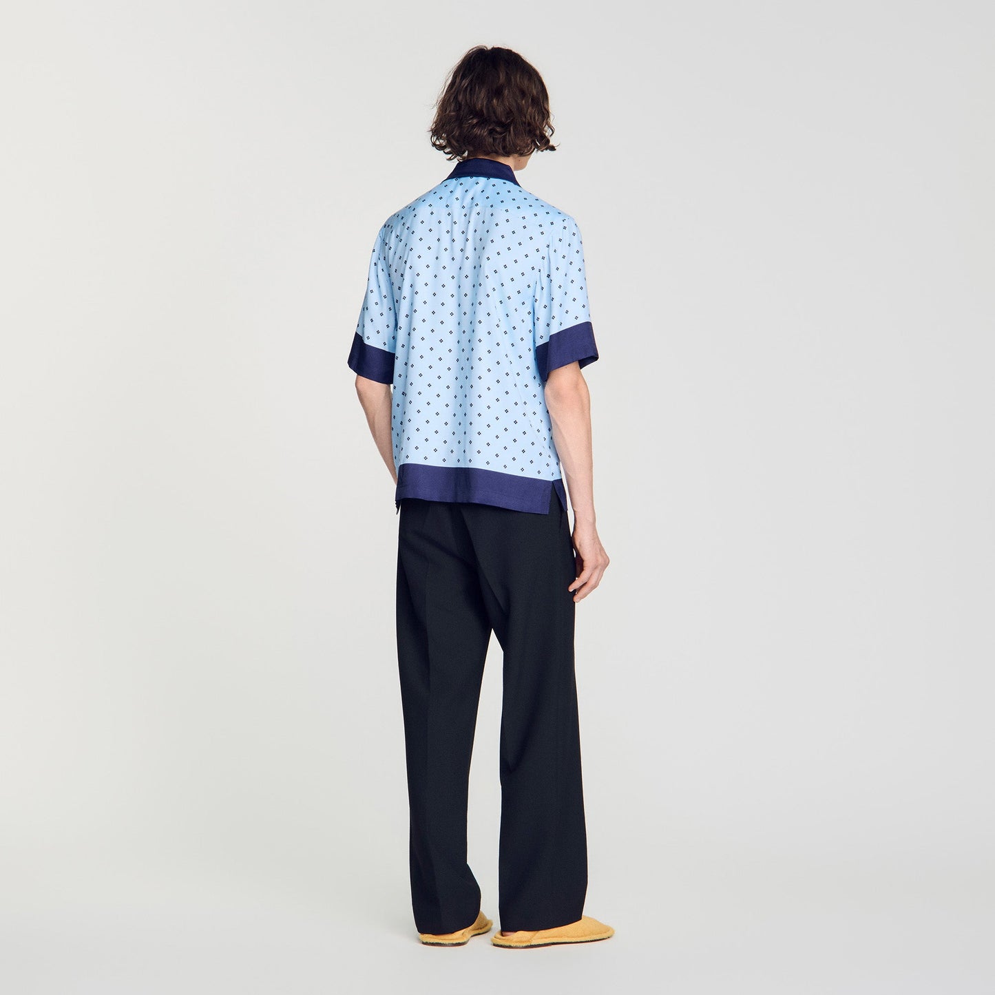 Micro Cross Mc Micro cross motif shirt Sky Blue