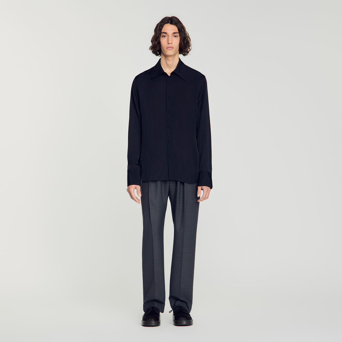 Oscar Shirt Floaty shirt Black