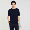 Knitted T-Shirt Black