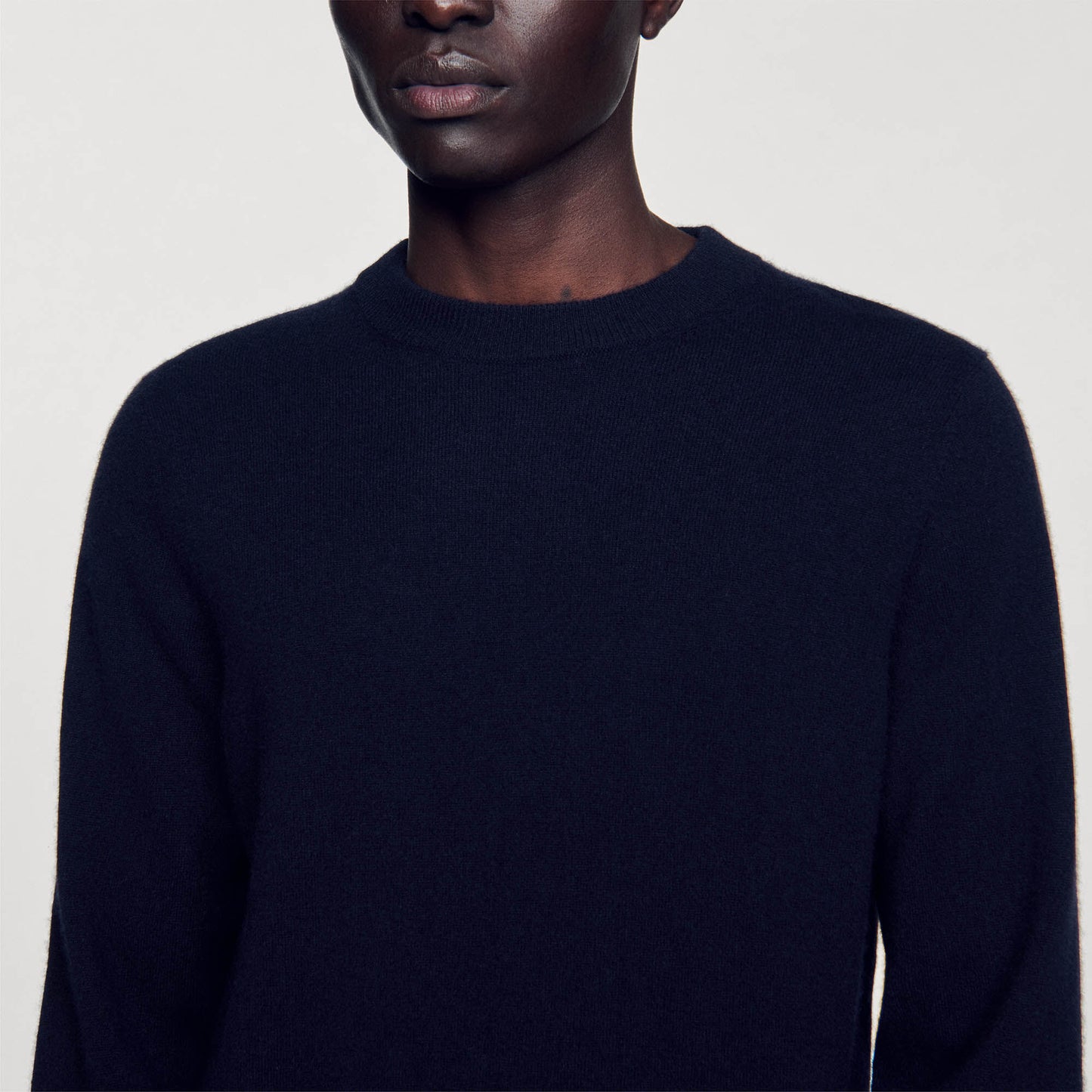 Crewneck Cashmere Cashmere Sweater Dark Navy