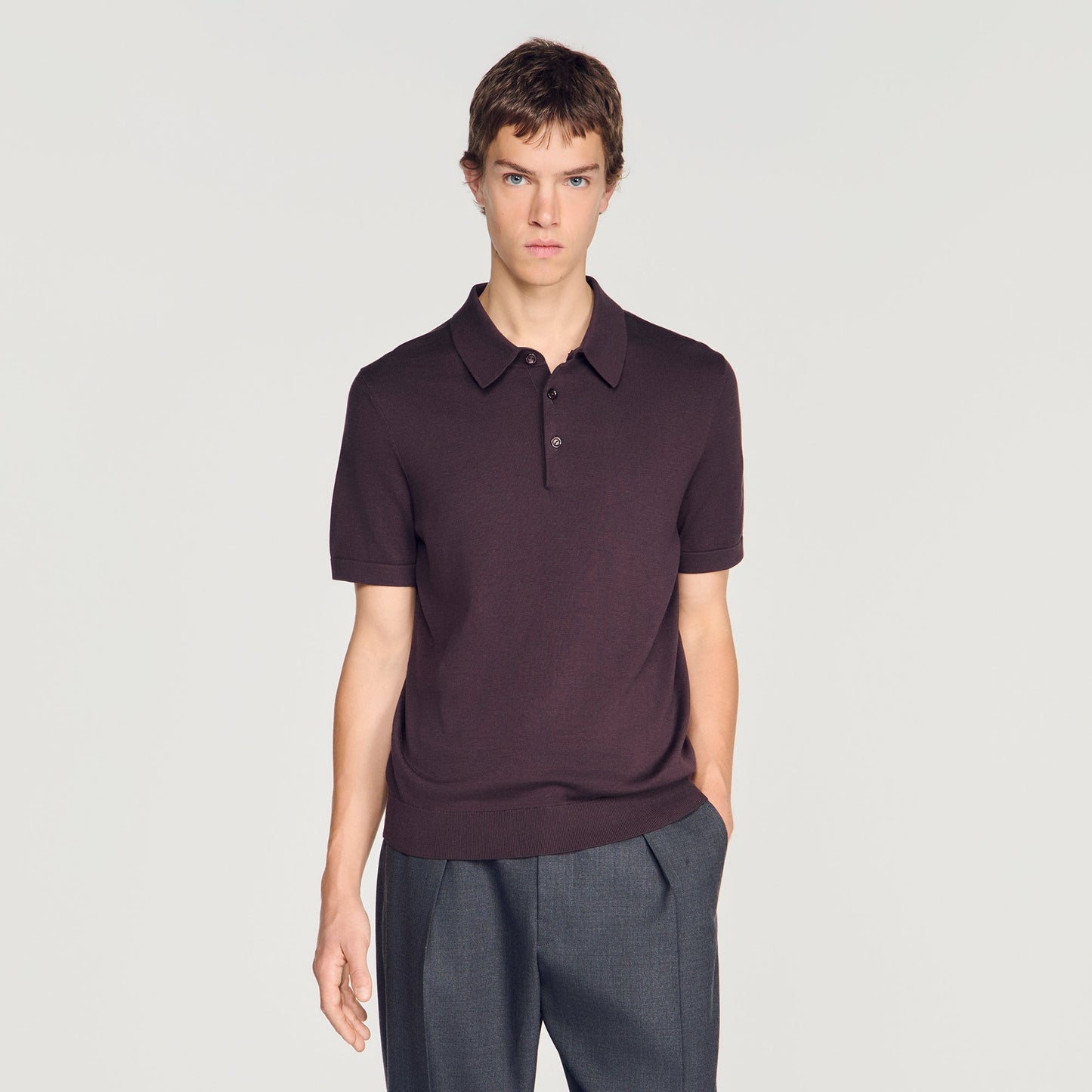 Pablo Cotton Knit Jumper Chocolate