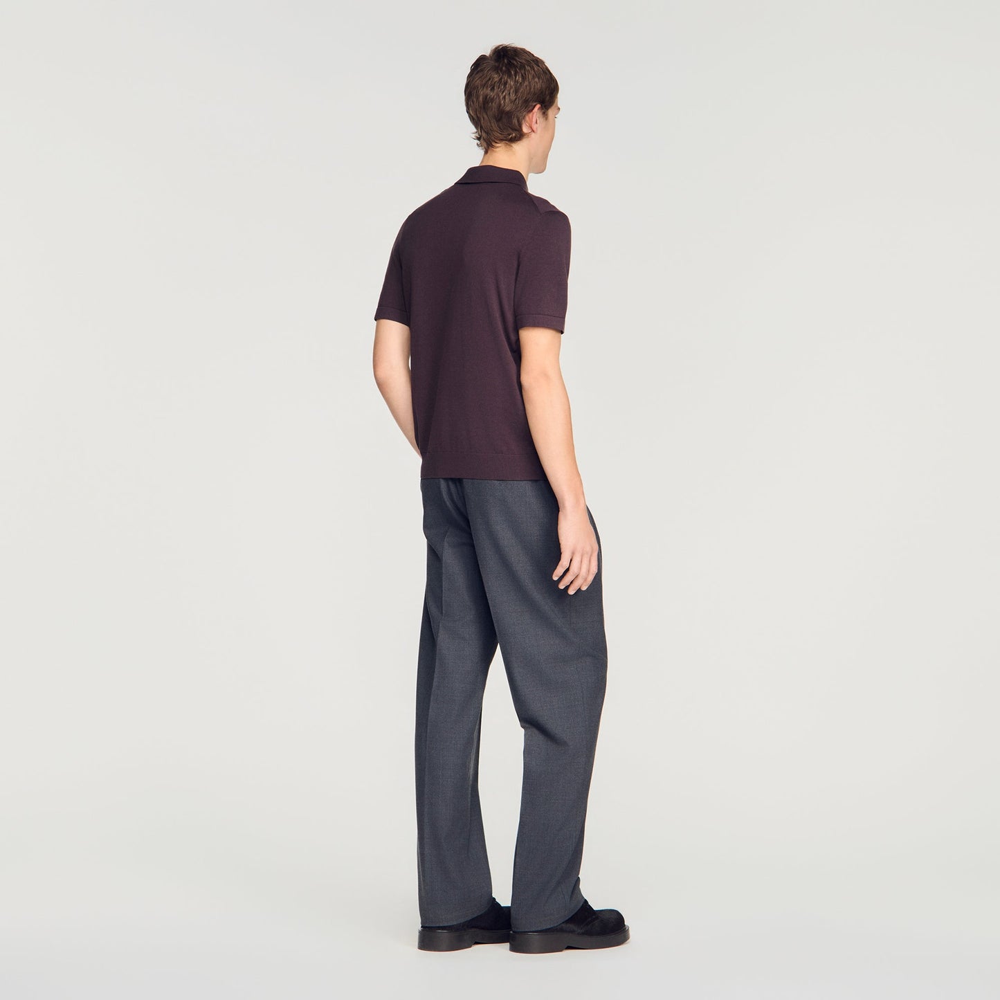 Pablo Cotton Knit Jumper Chocolate