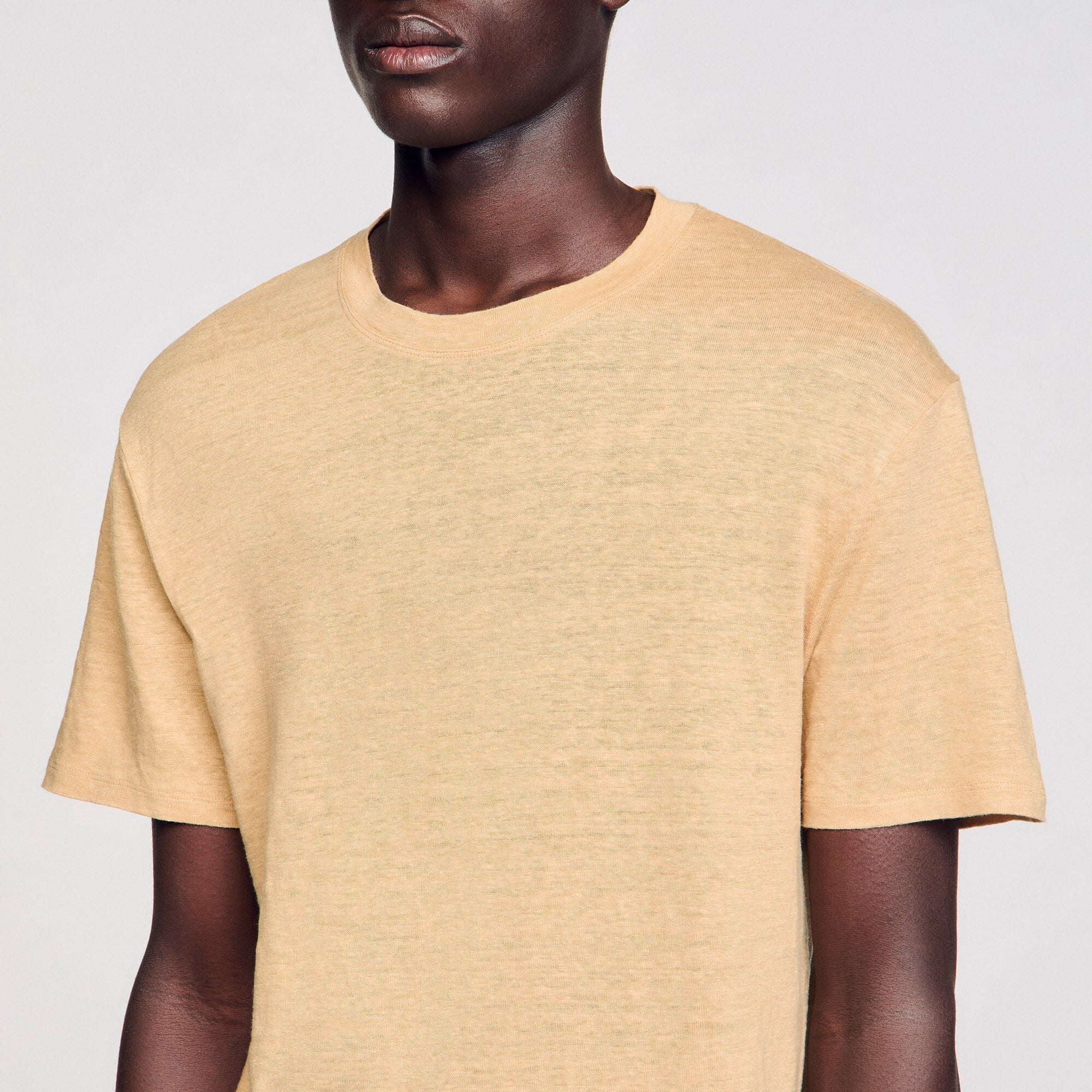 Certified Linen T-Shirt Nut