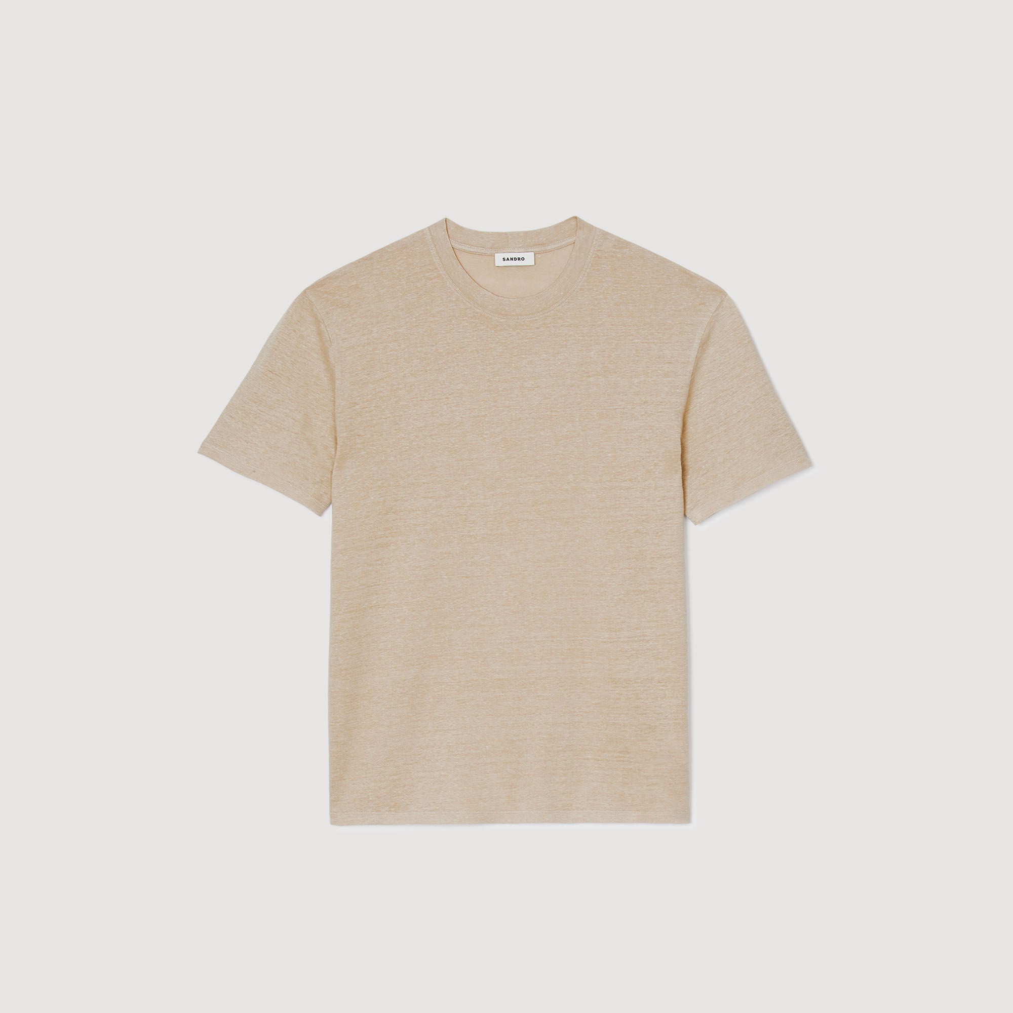 Certified Linen T-Shirt Nut