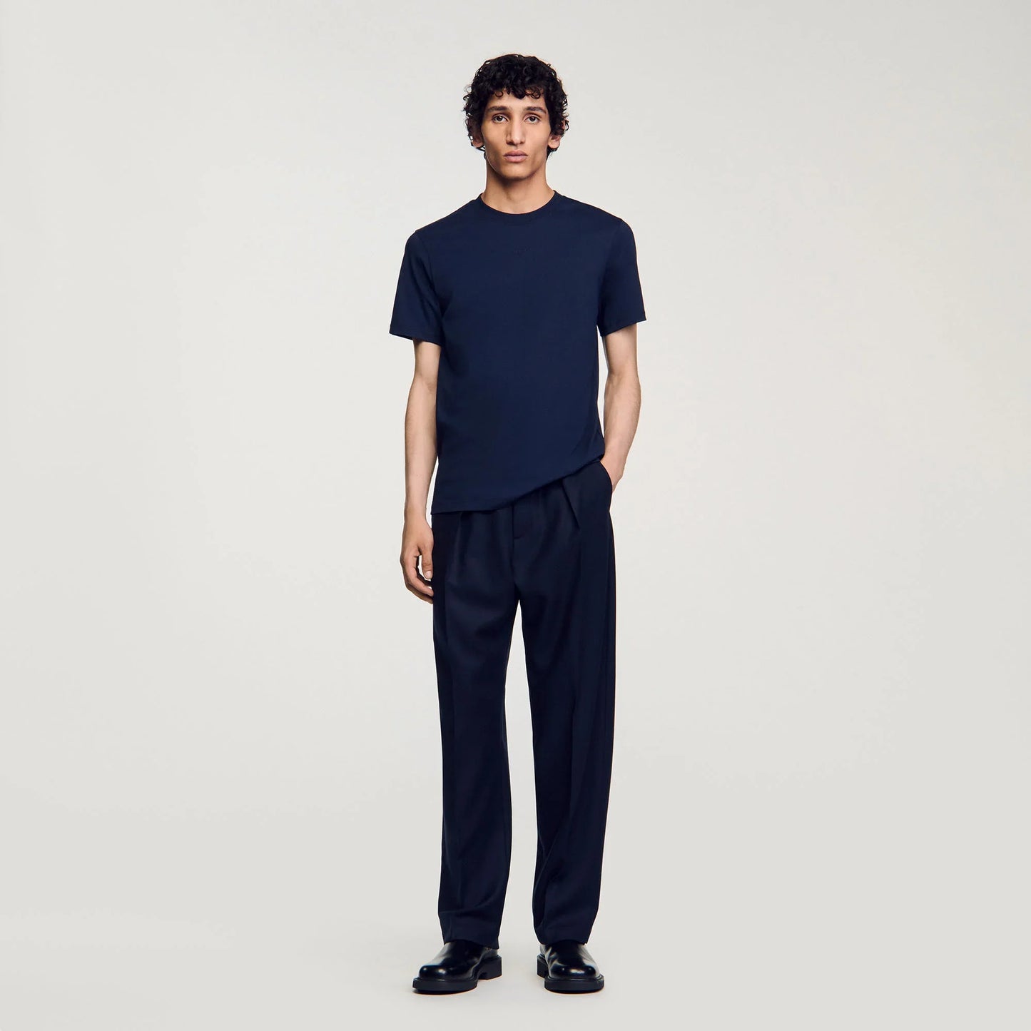 Short-Sleeved T-Shirt Navy Blue