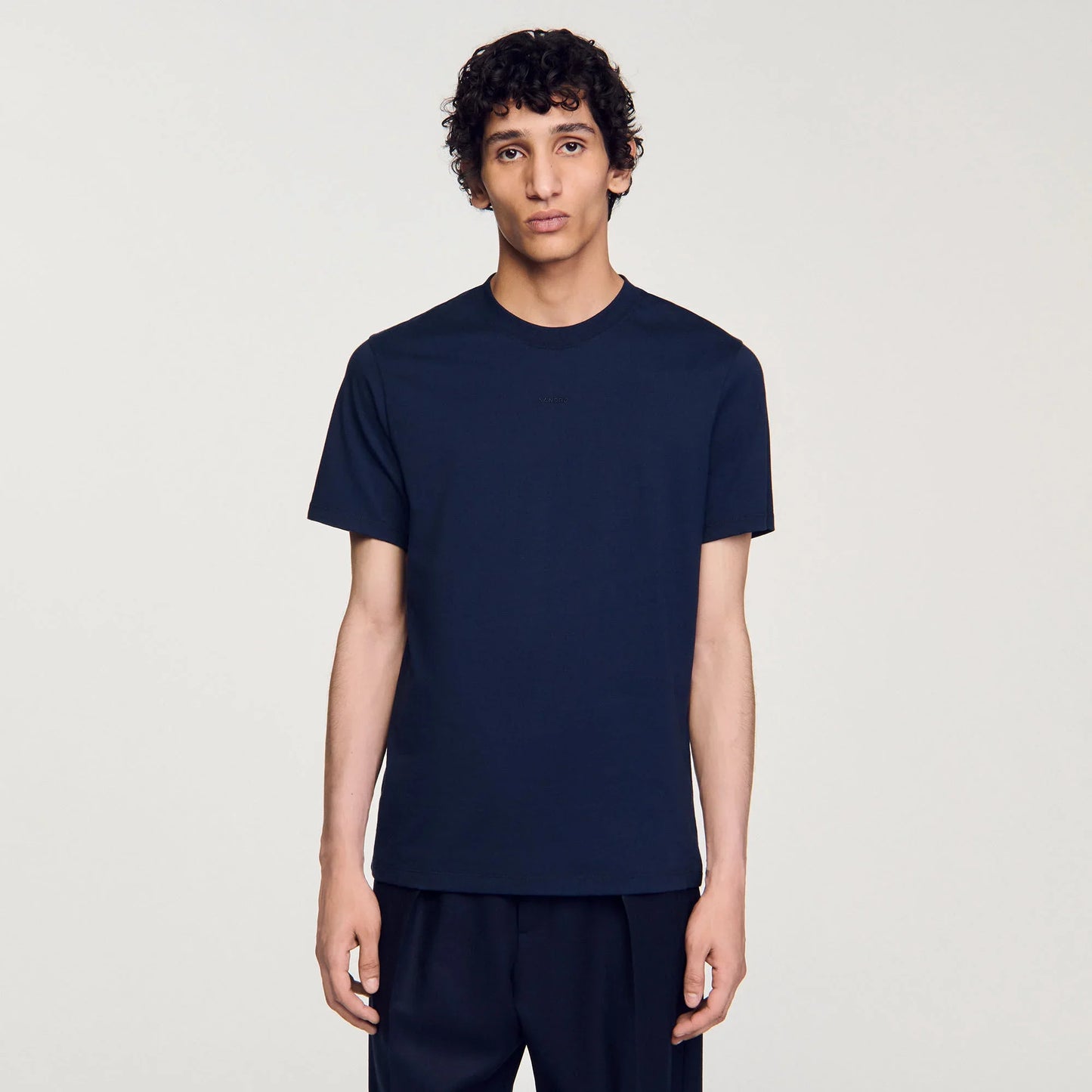 Short-Sleeved T-Shirt Navy Blue