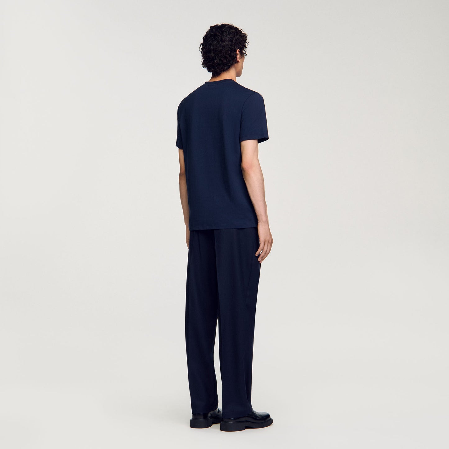Short-Sleeved T-Shirt Navy Blue