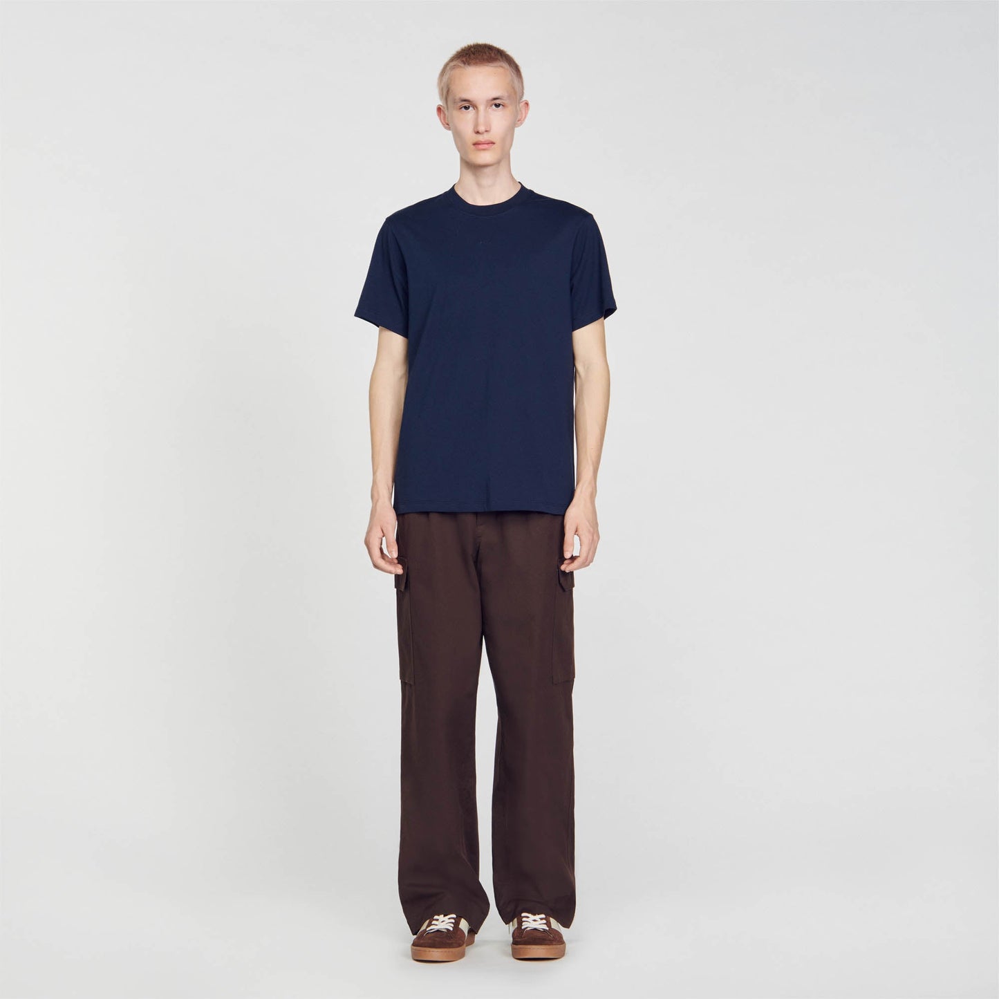 Short-Sleeved T-Shirt Navy Blue