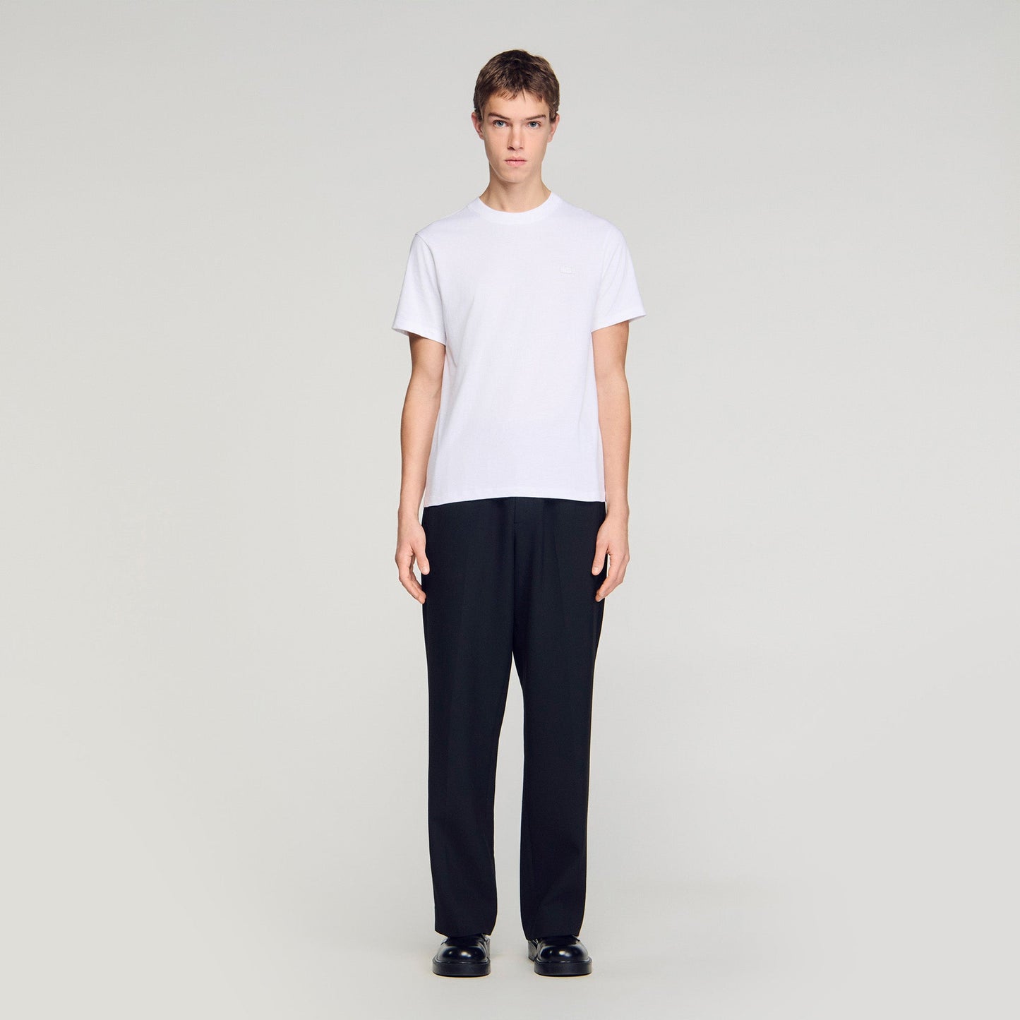 Retro Ss Classic Tee T-Shirt With Double S Patch White