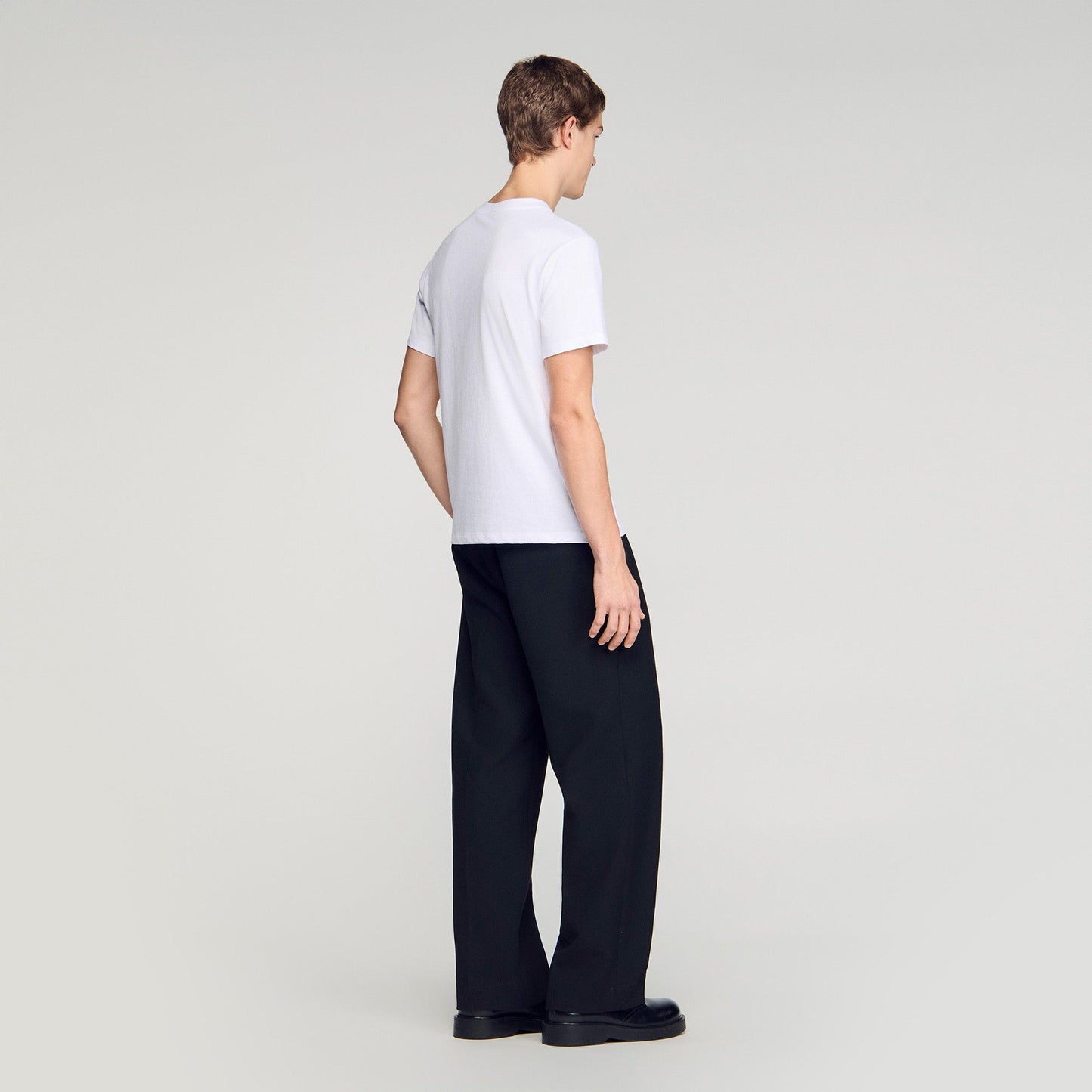 Retro Ss Classic Tee T-Shirt With Double S Patch White