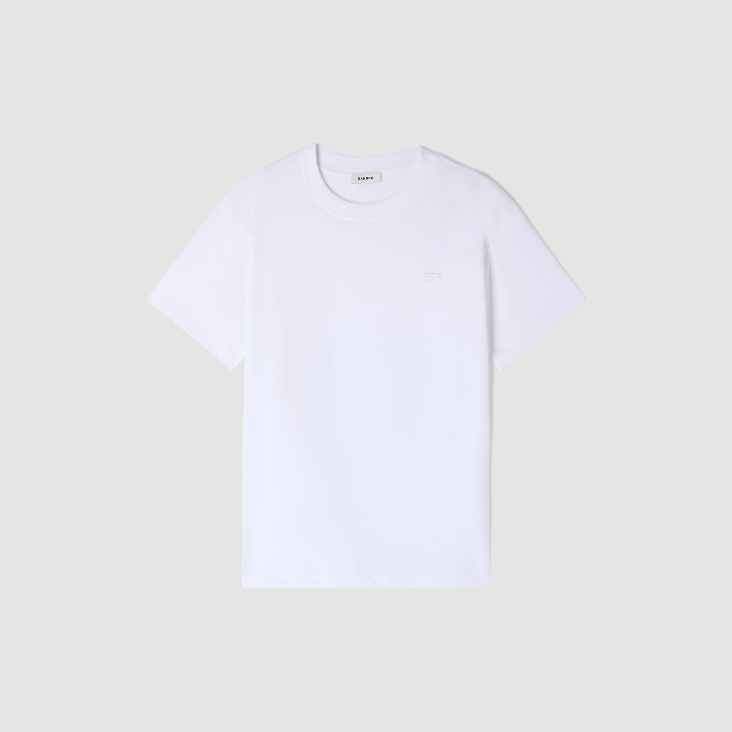 Retro Ss Classic Tee T-Shirt With Double S Patch White
