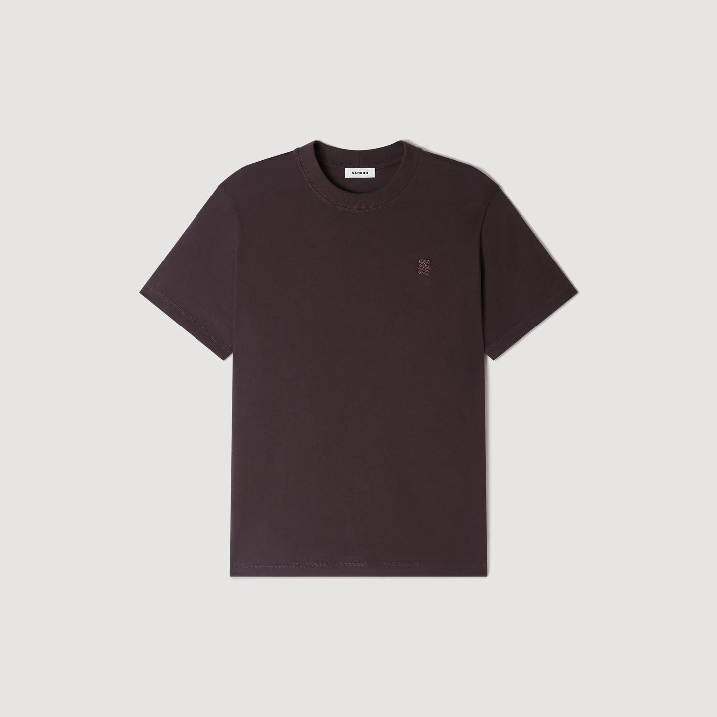 Tshirt Tonal Patch 4S T-shirt Chocolate