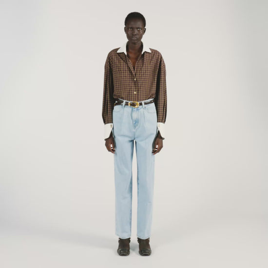 Mael Straight-Leg Jeans Blue