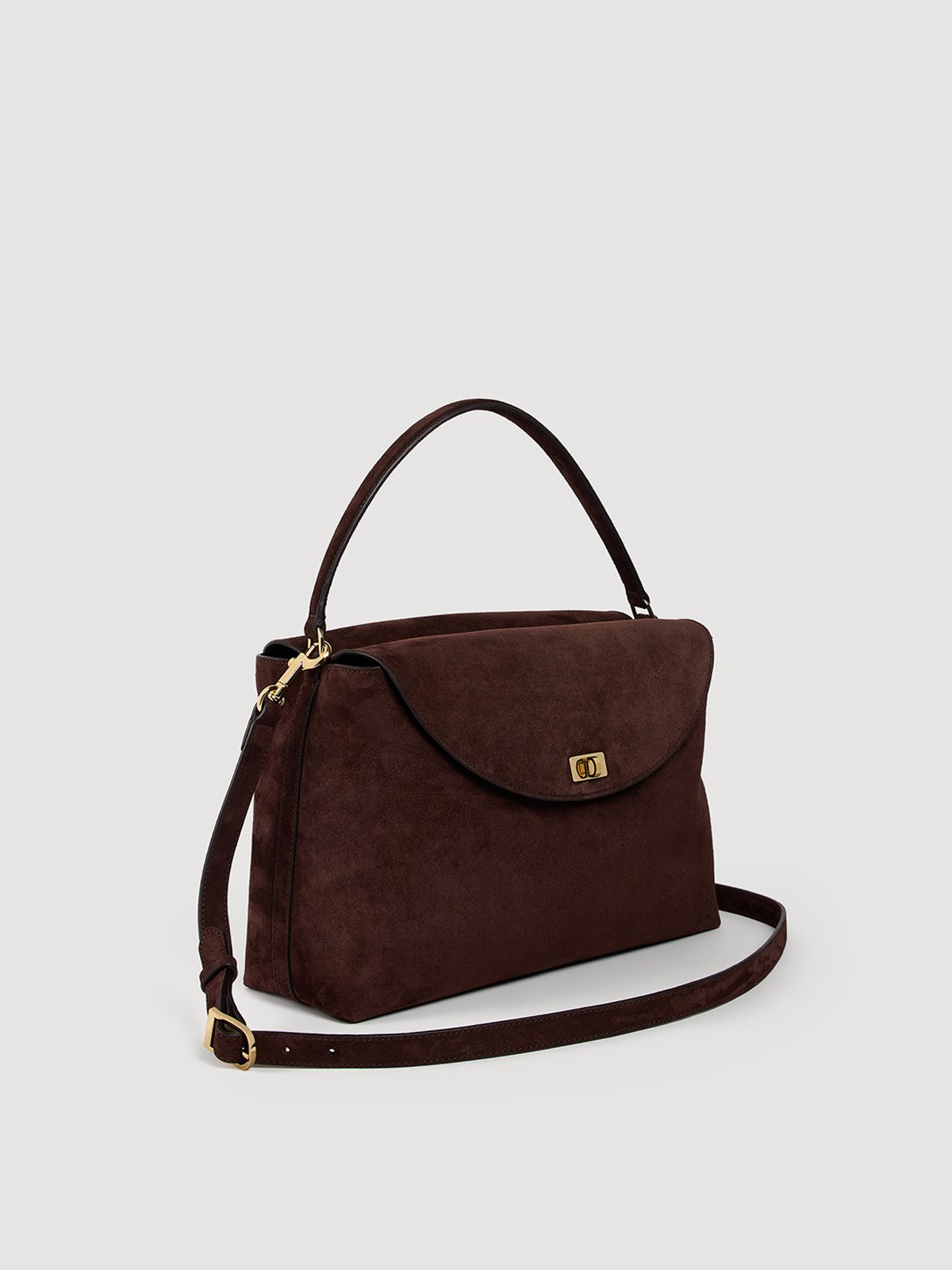 Le Grand Bazaar Le Grand Bazaar Suede Bag Brown