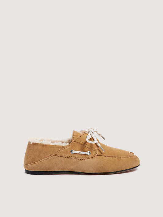 Sene  Leather Shoes Camel