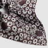 Chouchou Floral-print scrunchie Brown