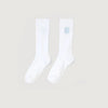 Embroidered socks White