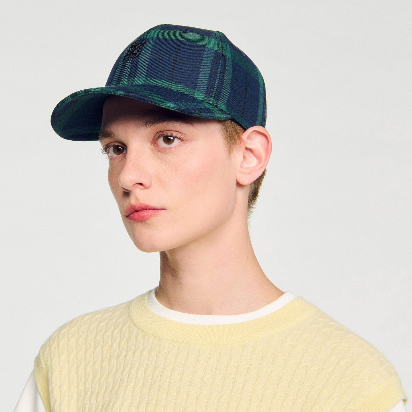 Cap Checked Cap Green / Blue