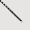 Leather Belt With Rivets Black